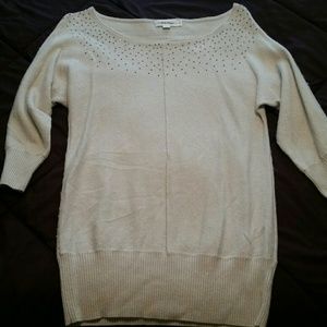 Calvin Klein quarter sleeve sweater shirt