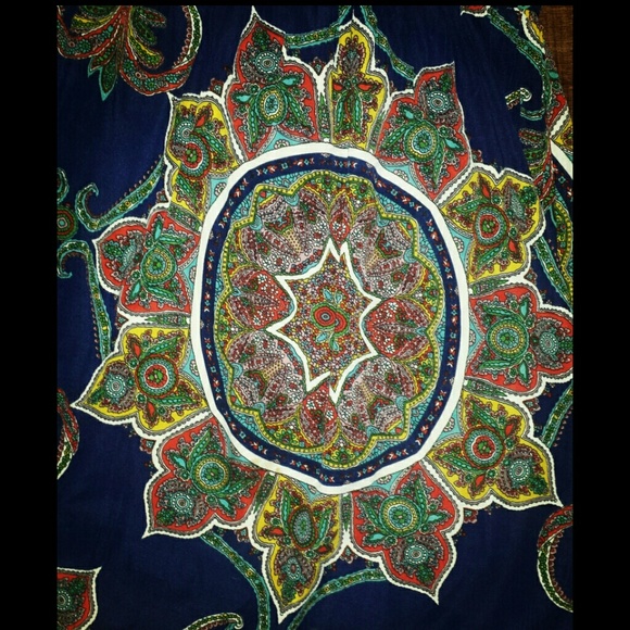 Long sleeve navy dress - Picture 3 of 3