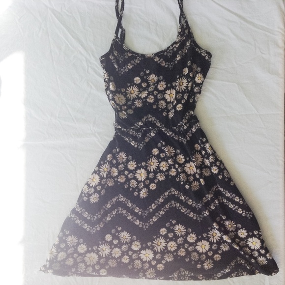 Love Fire- Daisy spaghetti strap skater dress