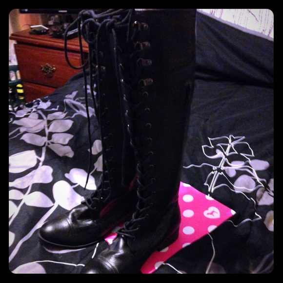 Knee high boots