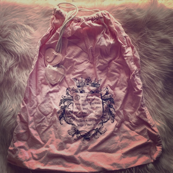 Juicy couture dust bag