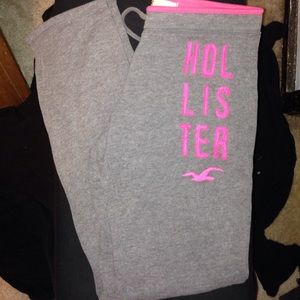 NEVER WORN ultra soft Hollister sweat pants
