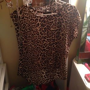 Cheetah Print Dress top