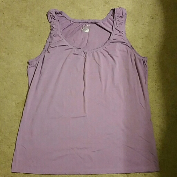 Purple tank