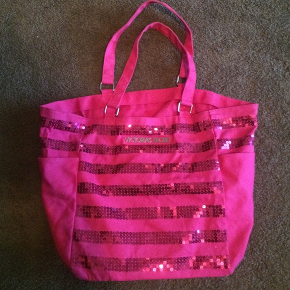 Victorias Secret pink oversized bag