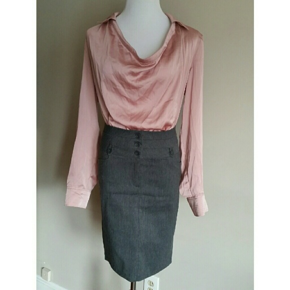 Blush Long Sleeve Blouse