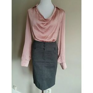 Blush Long Sleeve Blouse