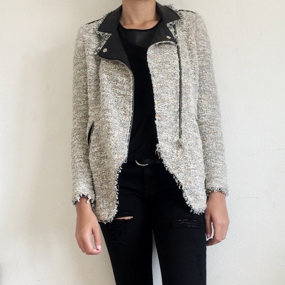 Zara Boucle Coat