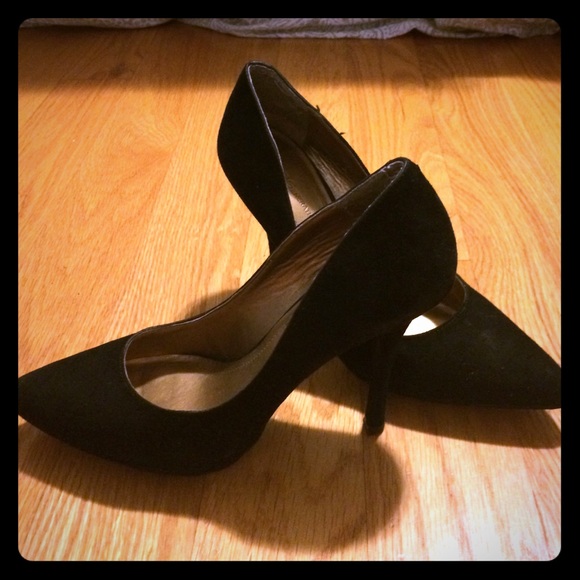 BCBG black heels, U.S. Women's size 7.5