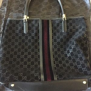 Sold 🚫Authentic Gucci suede tote