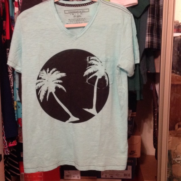 Light turquoise t-shirt