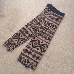 Aztec Palazzo Pants