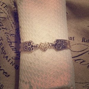 Antique Silverware Bracelet