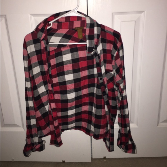 Black and red flannel