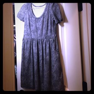Cute gray dress from anthropologie! Size M