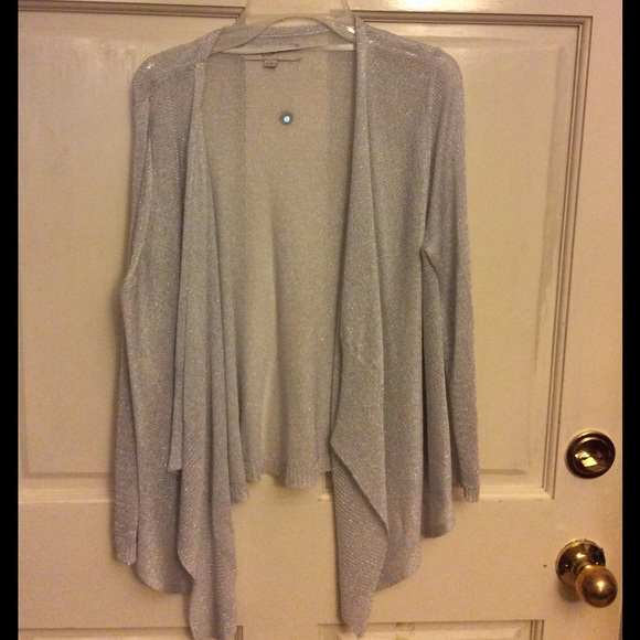LOFT sparkle cardigan
