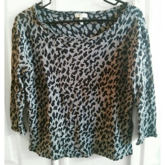 Joie leopard top