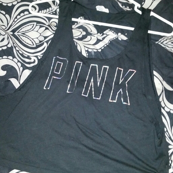 PINK cutout back tank