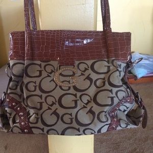 Authentic Studded Guess purse