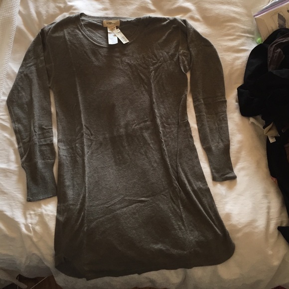 Isabel Marant sweater dress grey alpaca blend