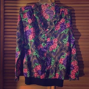 Vintage pullover blazer.