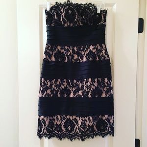 BCBG MAXAZRIA strapless dress