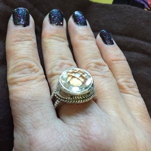 Gorgeous Quartz Sterling Ring