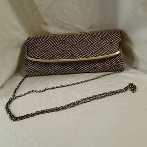 Black & Natural Clutch