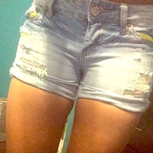 Jean shorts