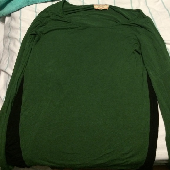 Green shirt