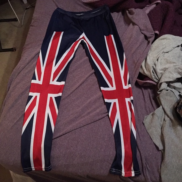 British flag tights
