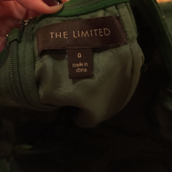 Emerald green "limited" dress size 0 - Picture 3 of 3