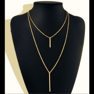 Double Bar Necklace