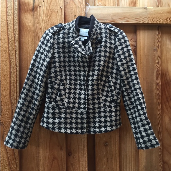 Checkered Jacquard Banana Republic Jacket - Picture 1 of 1