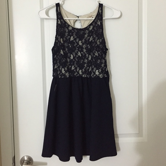 Navy Homecoming/Party Dress