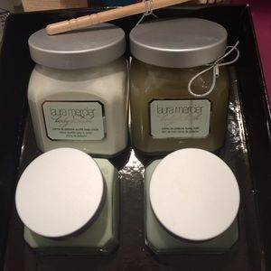 Laura mercier body and bath pistache collection