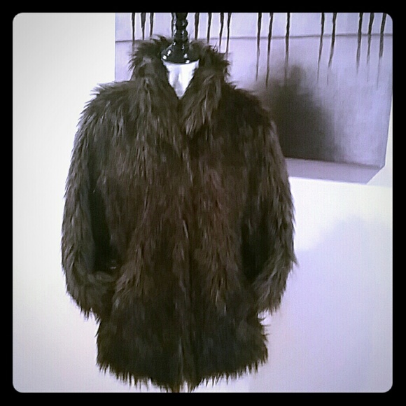 **SOLD**   Faux fur Coat