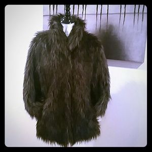 **SOLD**   Faux fur Coat
