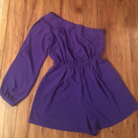 Royal Purple Playsuit