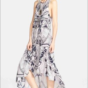 Free People Printed Racerback Maxi Dress