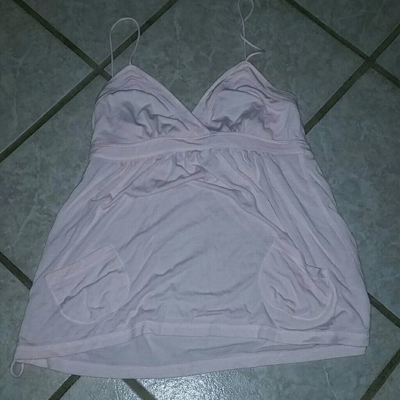 American Eagle baby pink tank top