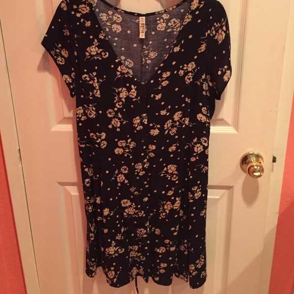 Cute short summer dress.