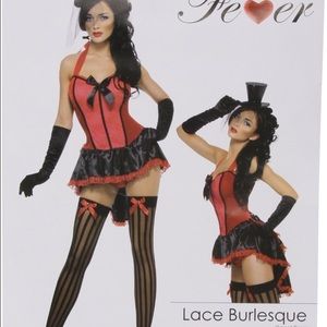 Lace Burlesque Costume