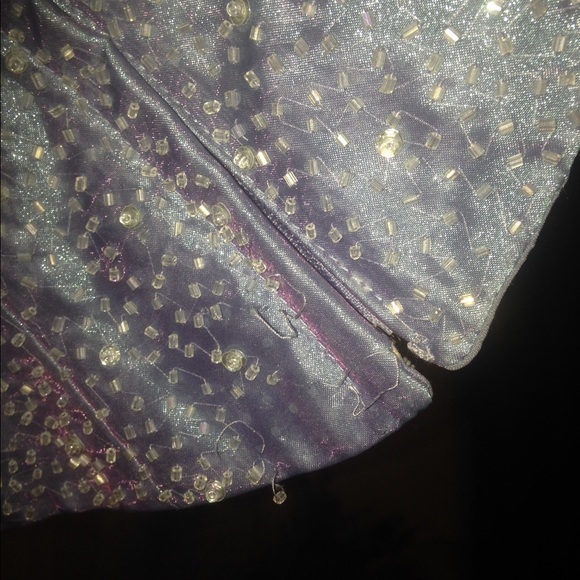 Blue formal dress - Picture 4 of 4