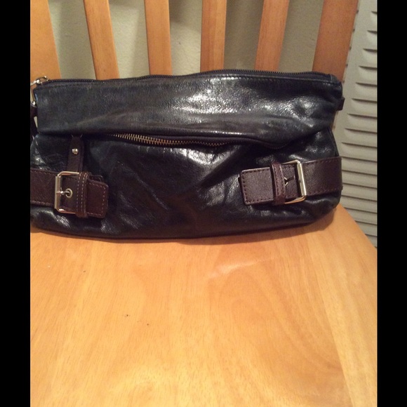 Tano Leather Clutch Bag