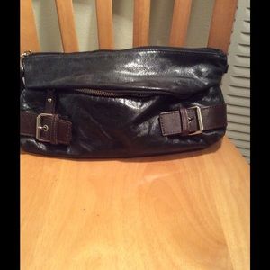 Tano Leather Clutch Bag