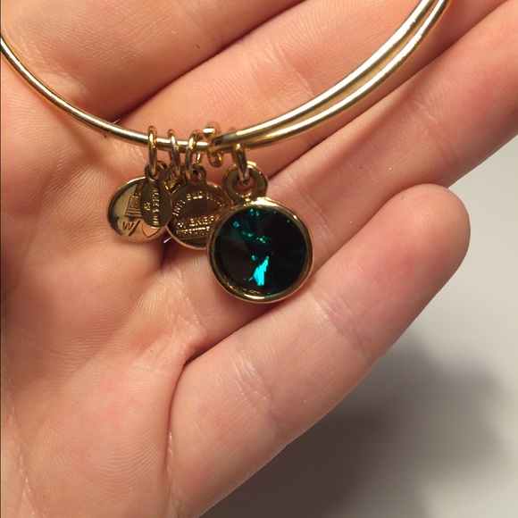 Gold Alex & Ani bracelet