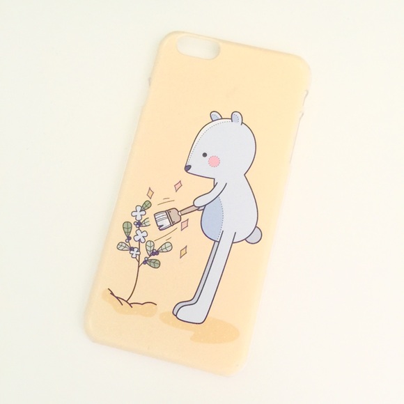 iPhone 6 Plus Bear Illustration Case