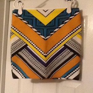 MINKPINK Patterned Stretch Mini Skirt