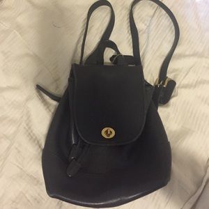 Vintage authentic Coach backpack style purse